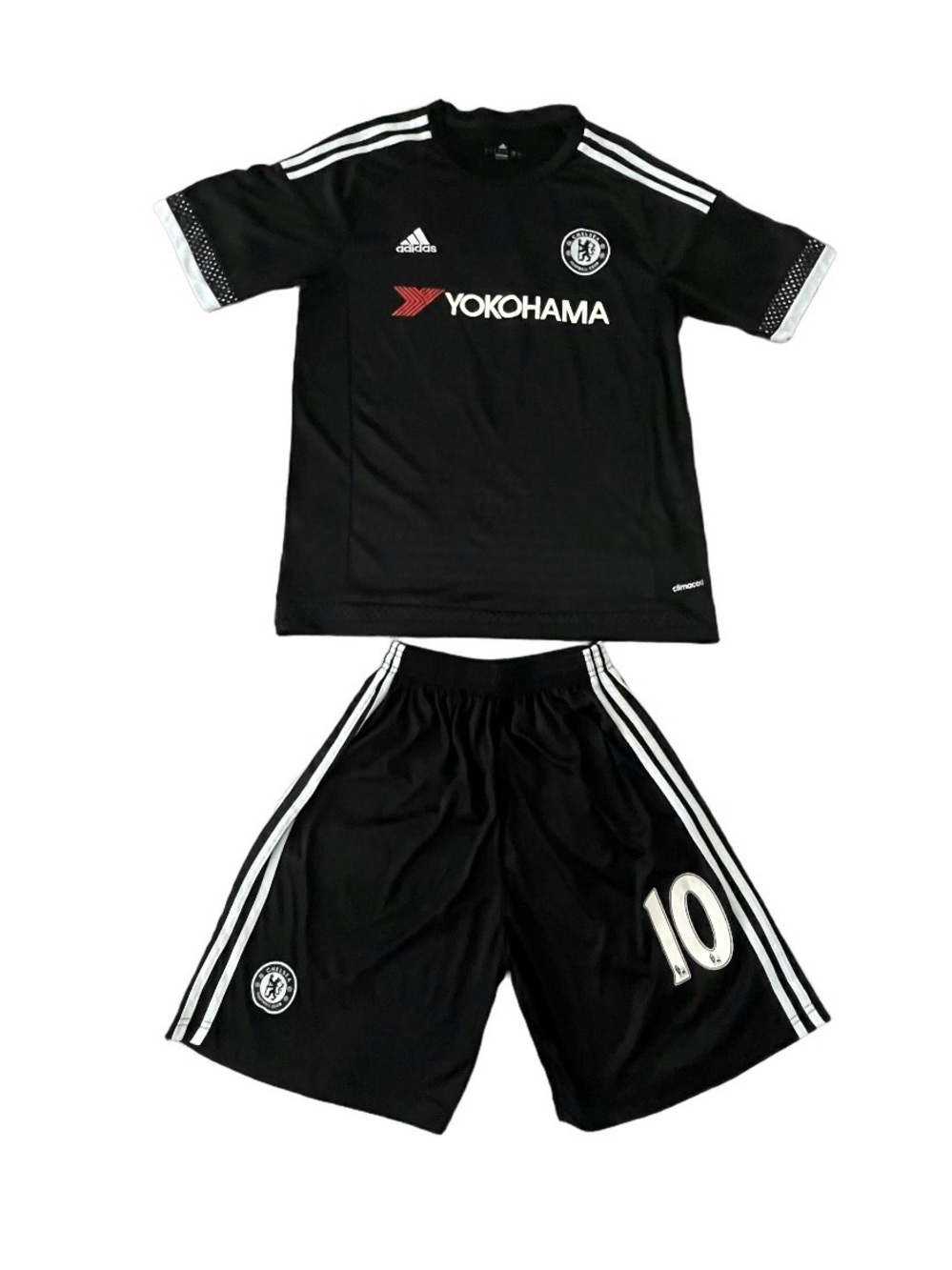 Adidas Chelsea FC Men’s Large Soccer Jersey & Shorts Set –  Hazard #10
